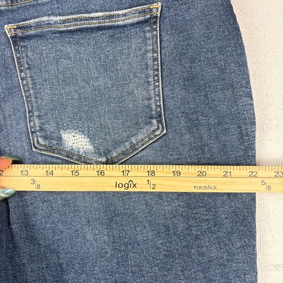 Lane Bryant Flex Magic Waistband Signature Fit Mid-Rise Boyfriend Sz 16 Jeans - Picture 12 of 13